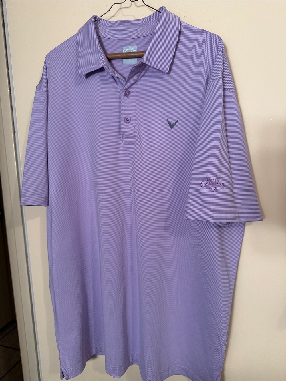 Callaway Men's Lavender Performance Polo Shirt